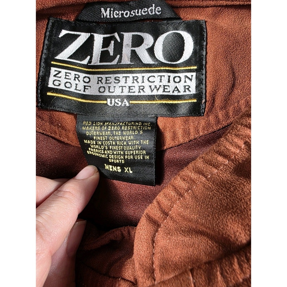 Zero Restriction Microsuede Pullover Vest Rusty R… - image 5